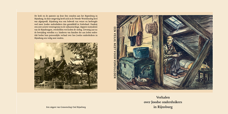 Historisch boek over onderduikverhalen Rijnsburg